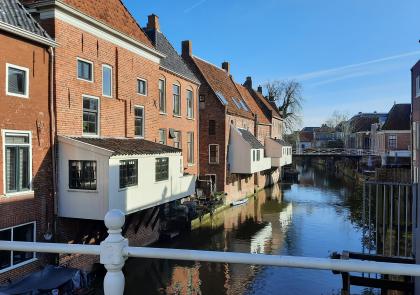 Hangende keukentjes Appingedam erfgoed